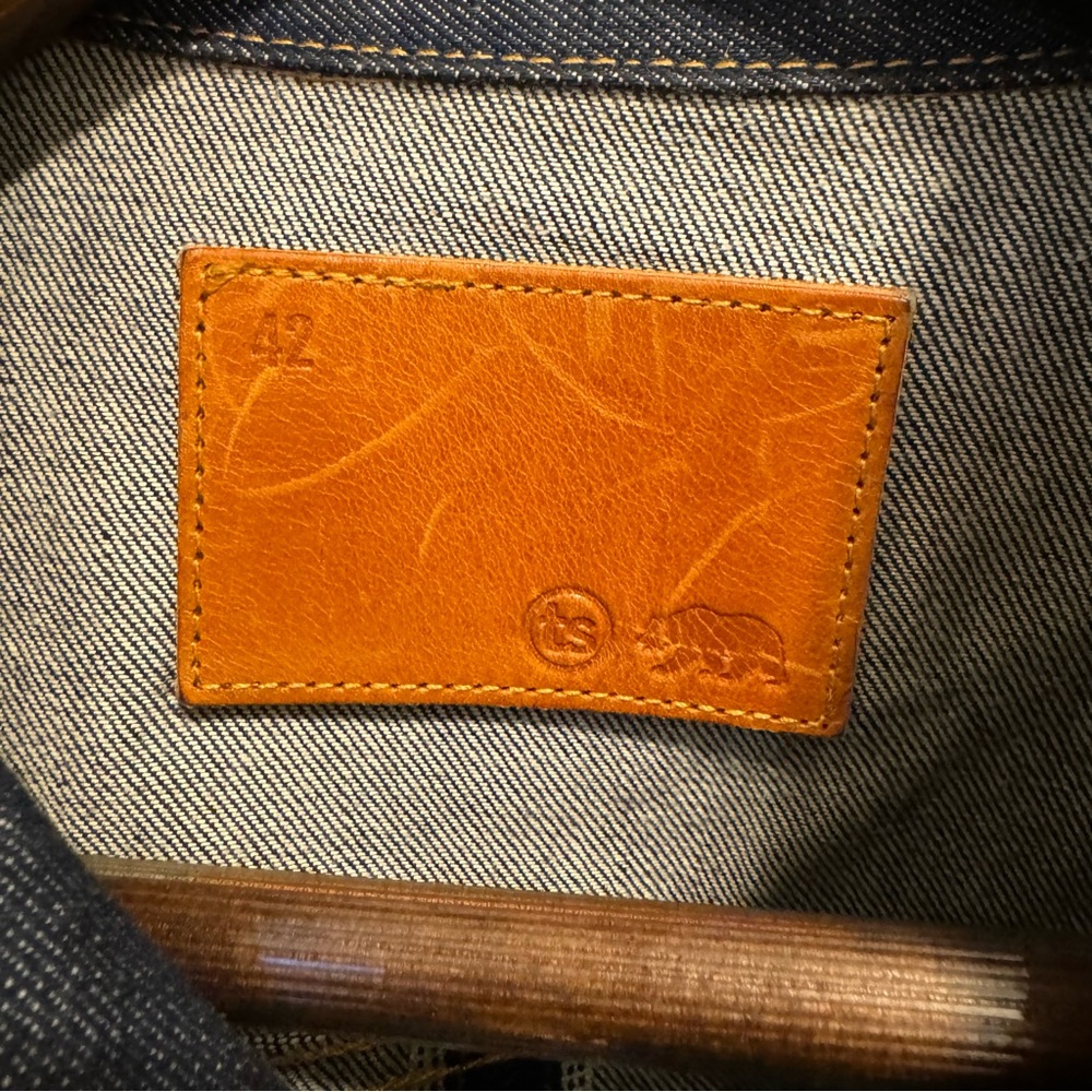 Taylor Stitch Long Haul Dark Denim Jacket 42 - Picture 5 of 8